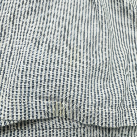 Blue Sleeveless V-neck Pleated Maxi Dress - Picture 7 of 7